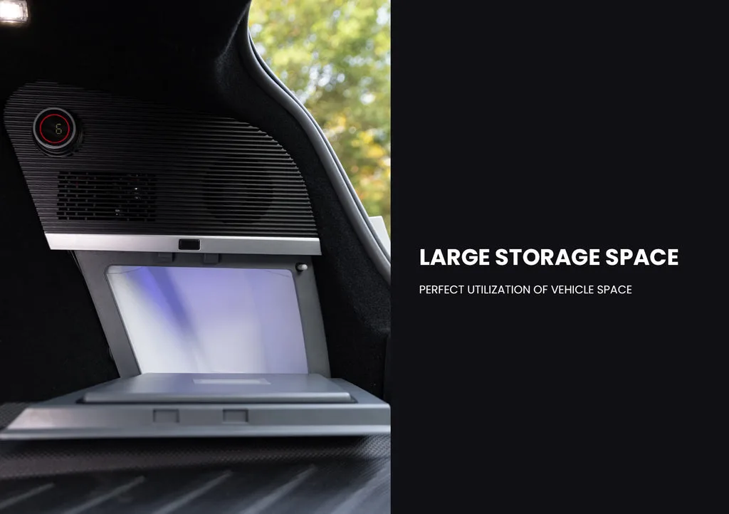 Tesla Model 3 Highland Portable Fridge Cooler With Control Expansion Dock Interior Accessories Aapexgear®
