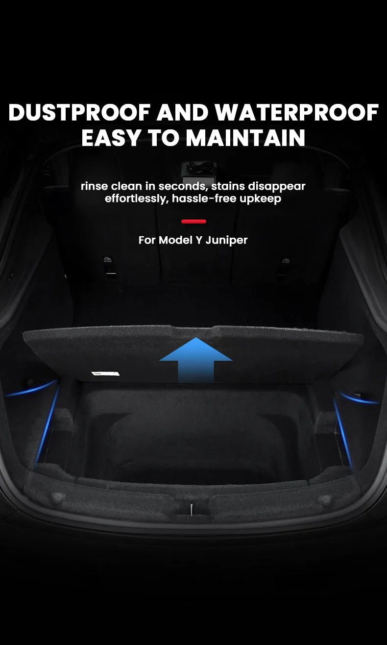 Tesla Model Y Juniper Interior Accessories Rear Trunk Organizer Storage Bins Aapexgear®