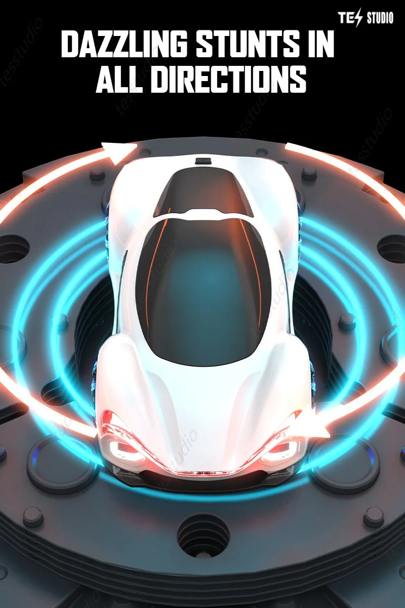 Tesla Remote Control Car Electric Gesture Sensing Toy Drift Spray Drift Stunt Car with Light Kids Gift for Children Boys Girls