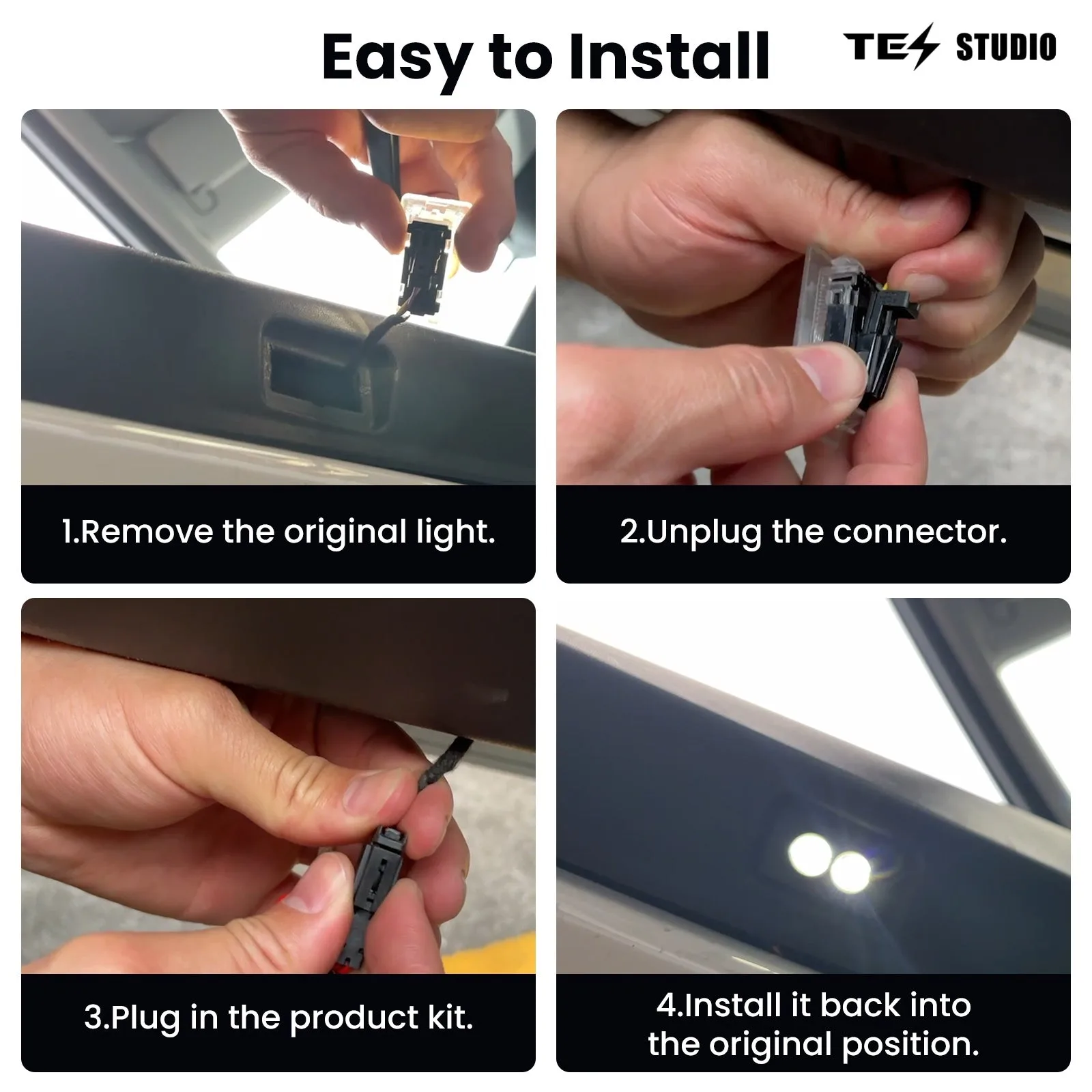 Tesla Accessories Model 3/Y Projection Lights Tesla Model 3/Y Welcome Lights Puddle Lights Interior Accessories Aapexgear®