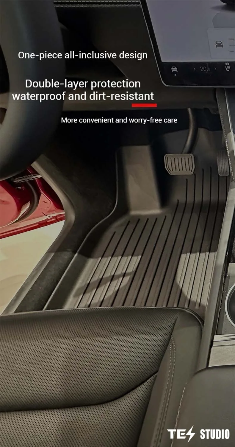 Tesla Model Y Juniper TPE Mats Model Y Juniper Floor Mats Model Y Juniper Interior Accessories Aapexgear®