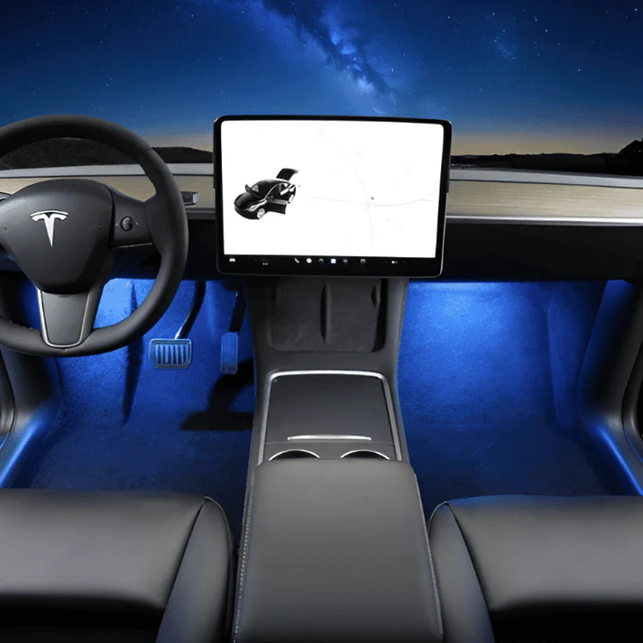 Footwell LED Lights for Model 3/Y/S/X