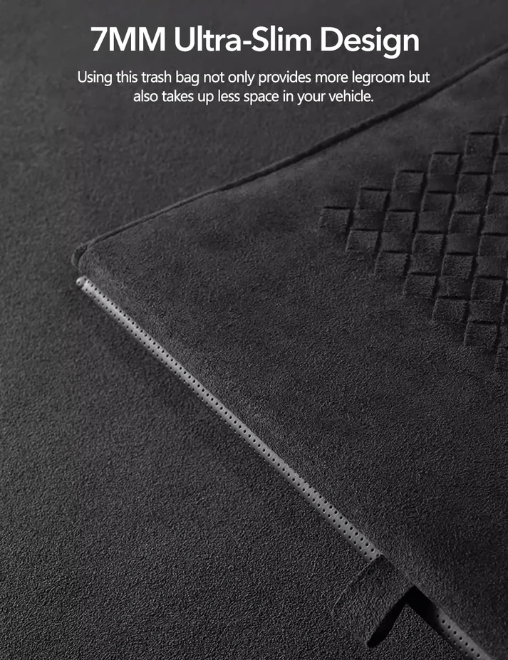 Seat Back Sunde Trash Bag for Tesla