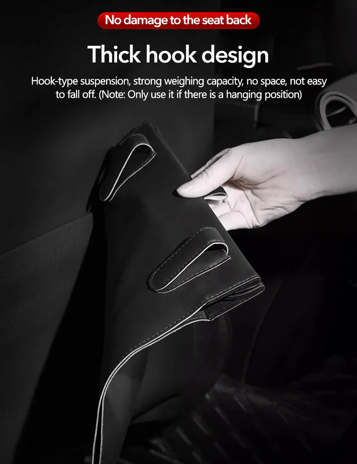 Seat Back Sunde Trash Bag for Tesla