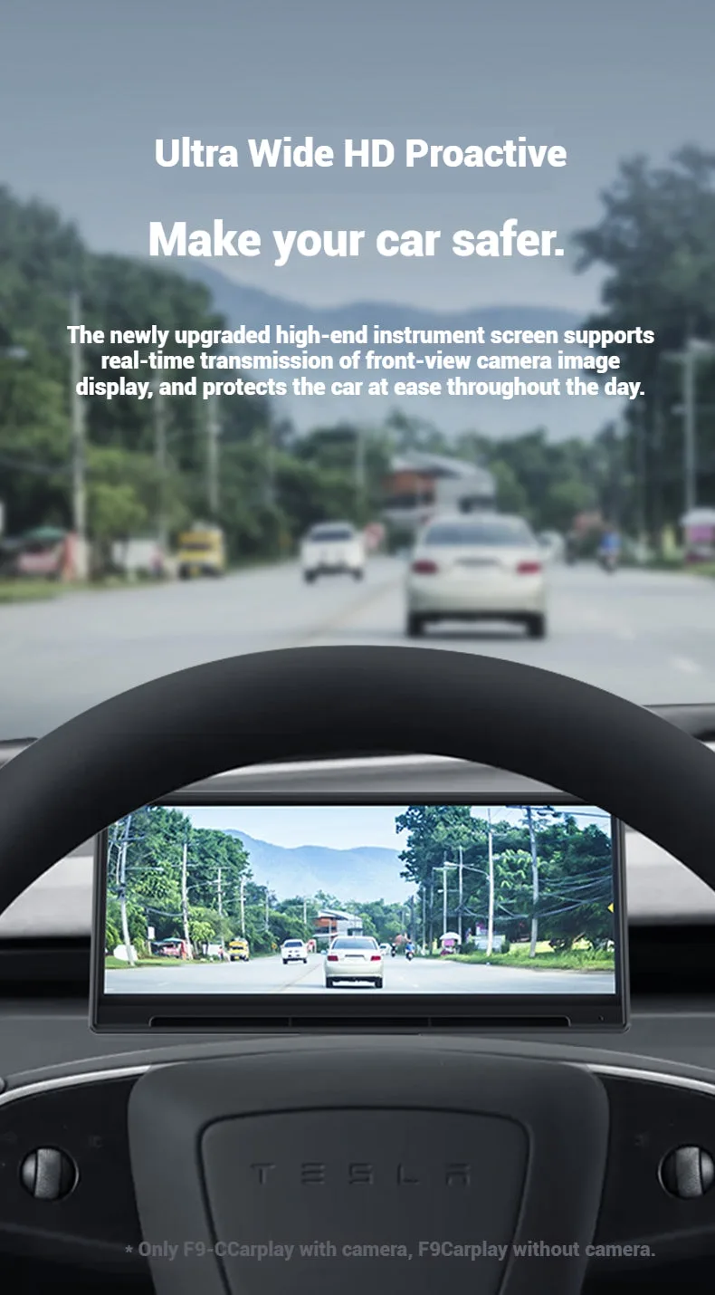 Tesla Accessories Model 3 Highland Dashboard Screen Tesla Model 3 Highland Interior Accessories CarPlay Screen Aapexgear®