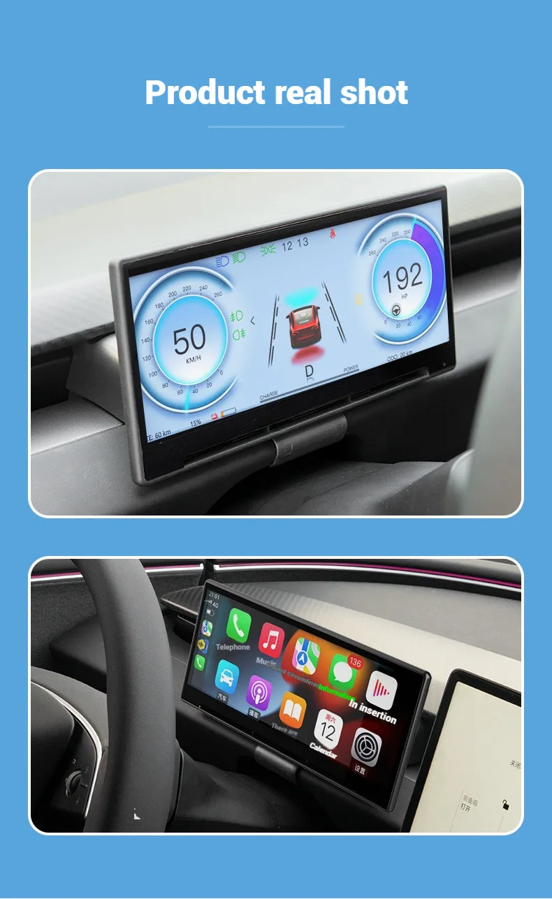Tesla Accessories Model 3 Highland Dashboard Screen Tesla Model 3 Highland Interior Accessories CarPlay Screen Aapexgear®