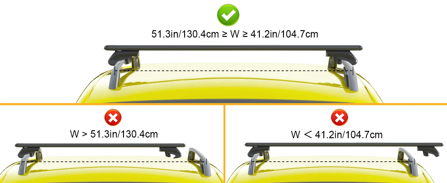 Roof Rack Cross Bars