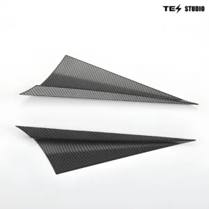 CybertruckAccessoriesA-PillarTriangleProtectiveTrimCoversTesstudio_CarbonFiberPatternABS_3