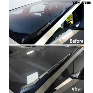 CybertruckWindshieldWiperBladeCoversTruckAccessoriesTesstudio_CarbonFiberPatternABS_1