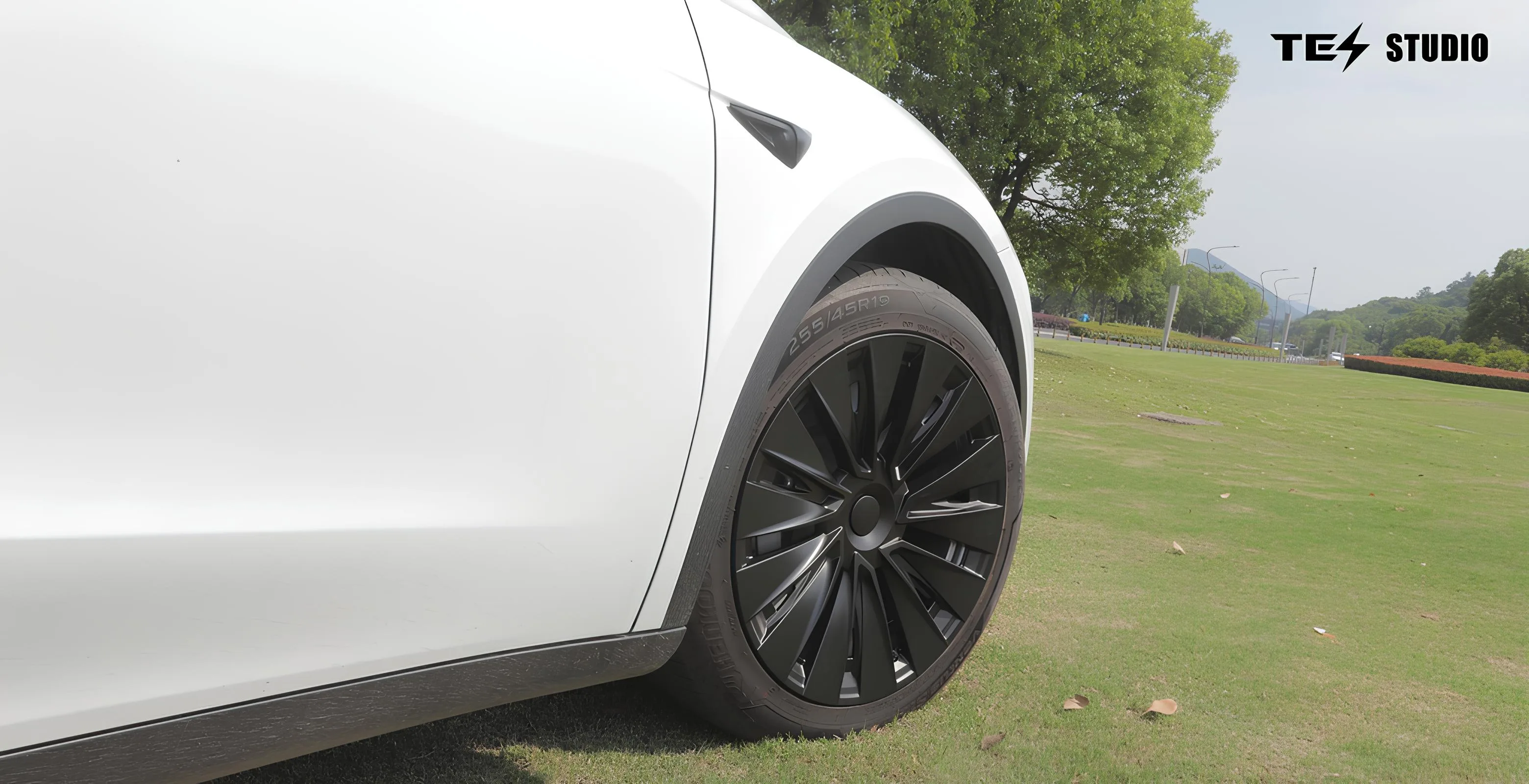 Tesla Model Y Hub Caps 19'' X Styel Wheel Cover Tesla Model Y Tire Accessories Model Y Exterior Accessories Aapexgear®
