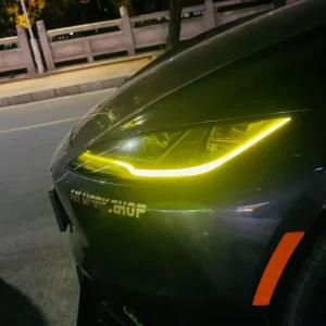 Daytime_Running_Light_DRL_Boards_Headlight_for_Tesla_Model_3_Highland_08_2023_Yellow