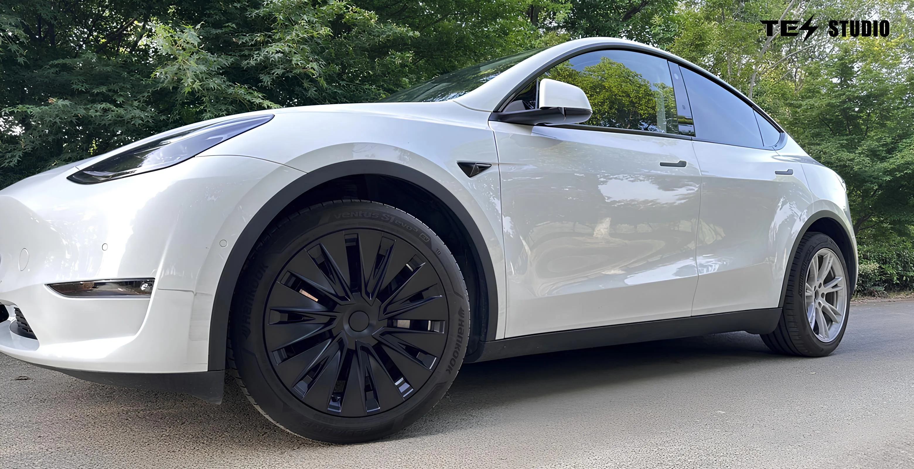 Tesla Model Y Hub Caps 19'' X Styel Wheel Cover Tesla Model Y Tire Accessories Model Y Exterior Accessories Aapexgear®