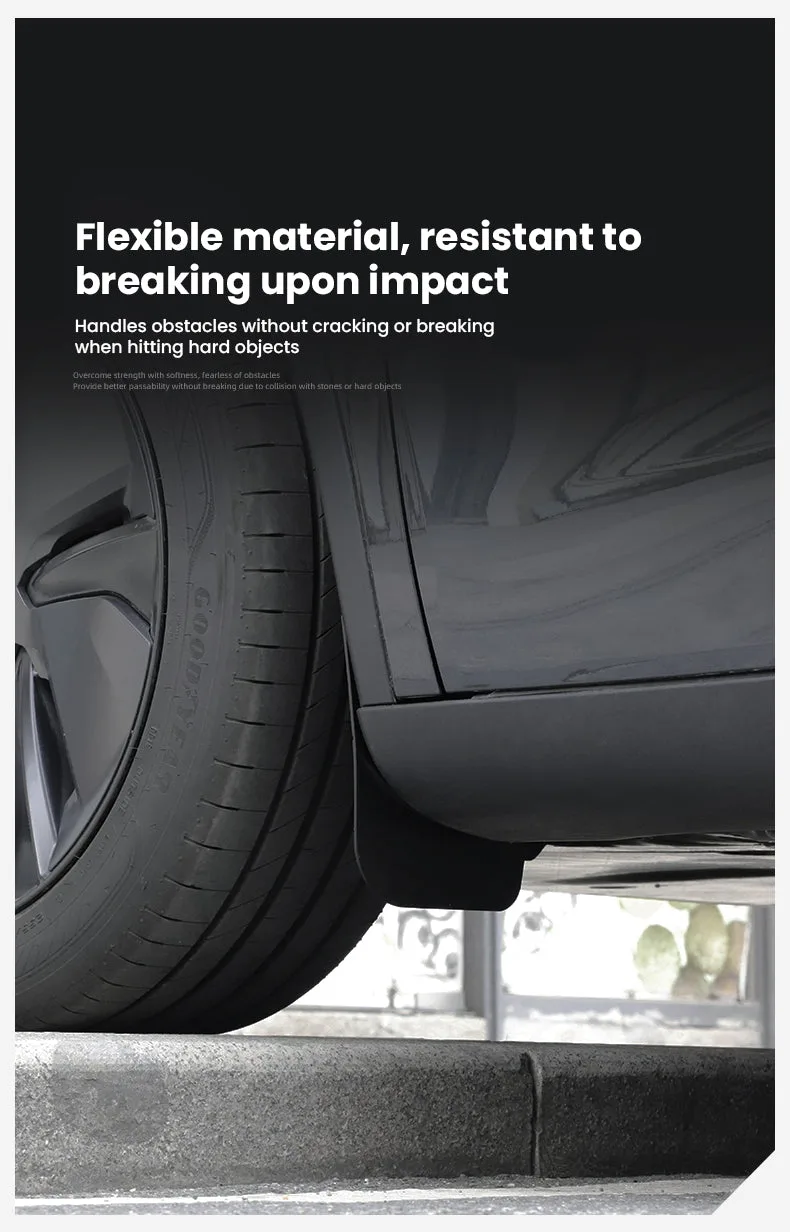 Tesla Model Y Juniper Mudflaps Mud Flaps Splash Guards Aapexgear®