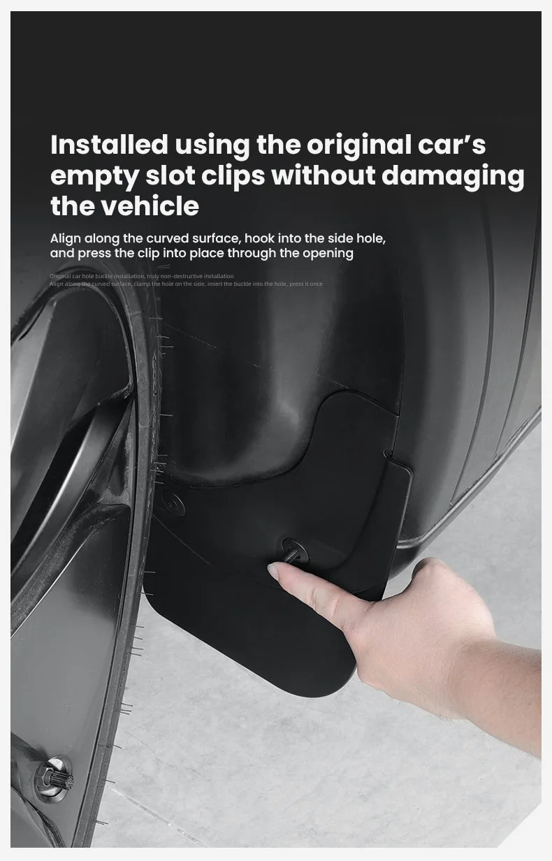 Tesla Model Y Juniper Mudflaps Mud Flaps Splash Guards Aapexgear®