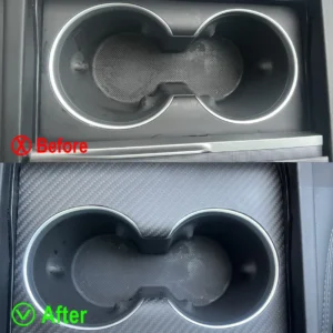 RealCarbonFiberCupHolderCoverforTeslaNewModel3Highland-1