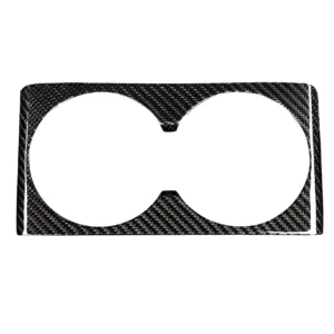 RealCarbonFiberCupHolderOverlayforTeslaModel3Highland-1