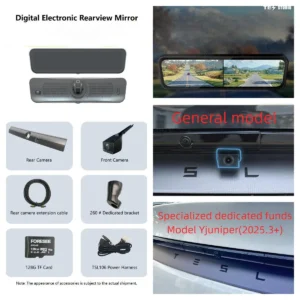 Special_S82_Pro_2_4K_HD_8.2Inch_Streaming_Rearview_Mirror_With_BSD_Special_For_Model_Y_Juniper_2025.03_-Made_in_US_4K_Front_2K_Rear_128GB_Card