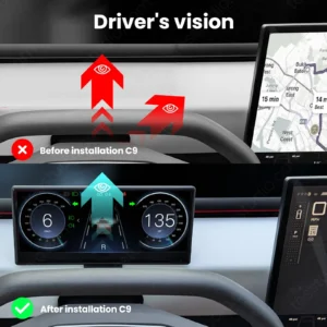 Tesla_Cybertruck_Accessories_Carplay_Instrument_Dashboard_Screen_Display_C9_9-in_Touch_Screen_Tesstudio_8