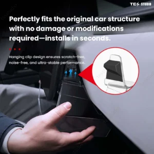 Tesla_Cybertruck_Interior_Accessories_Hideable_Under_Screen_Storage_Box_with_Center_Console_Organizer_Tray_Tesstudio_4