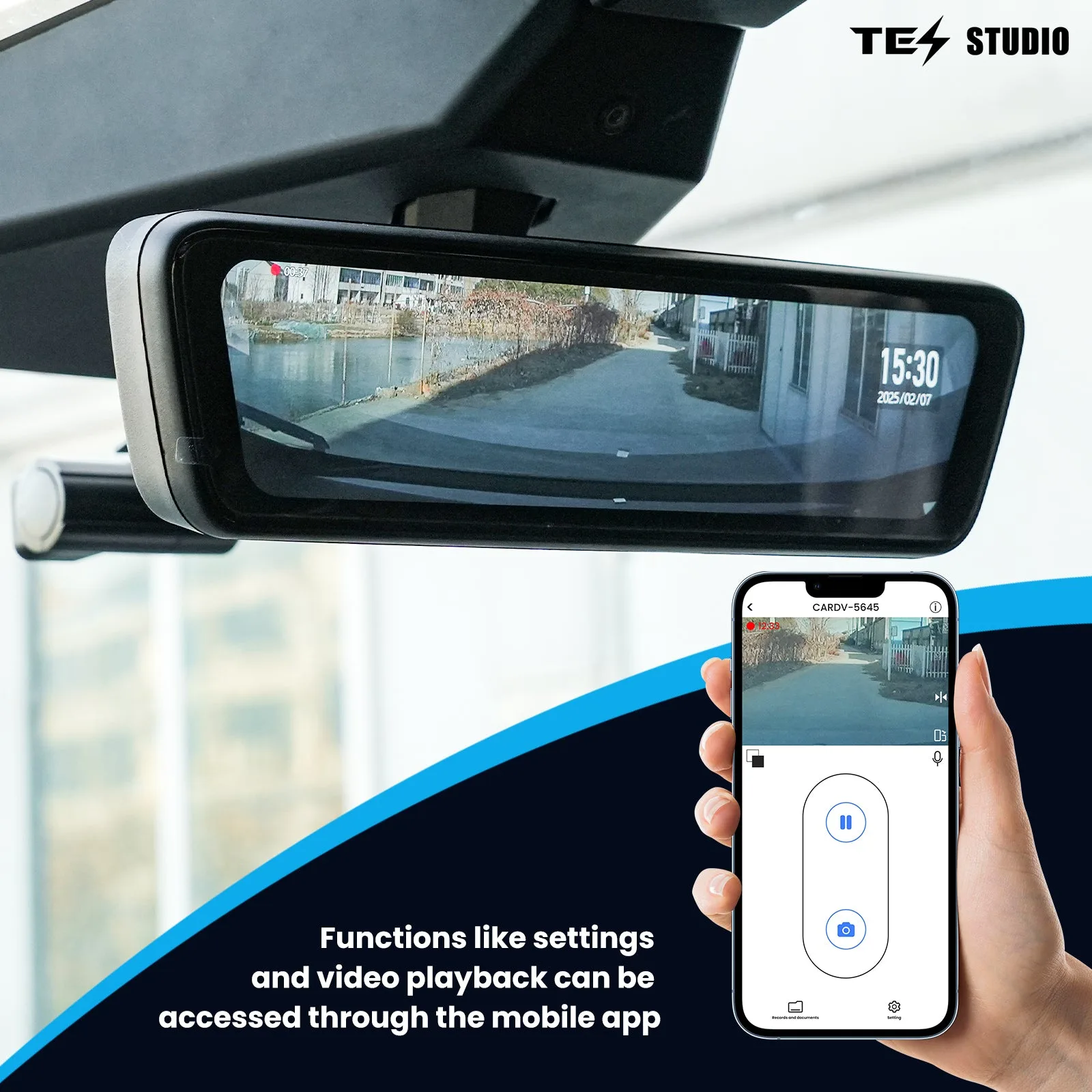 Tesla_Cybertruck_Streaming_Rearview_Mirror_S8_Plus_Dual_Recording_Night_Vision_APP_Control_-_Tesstudio