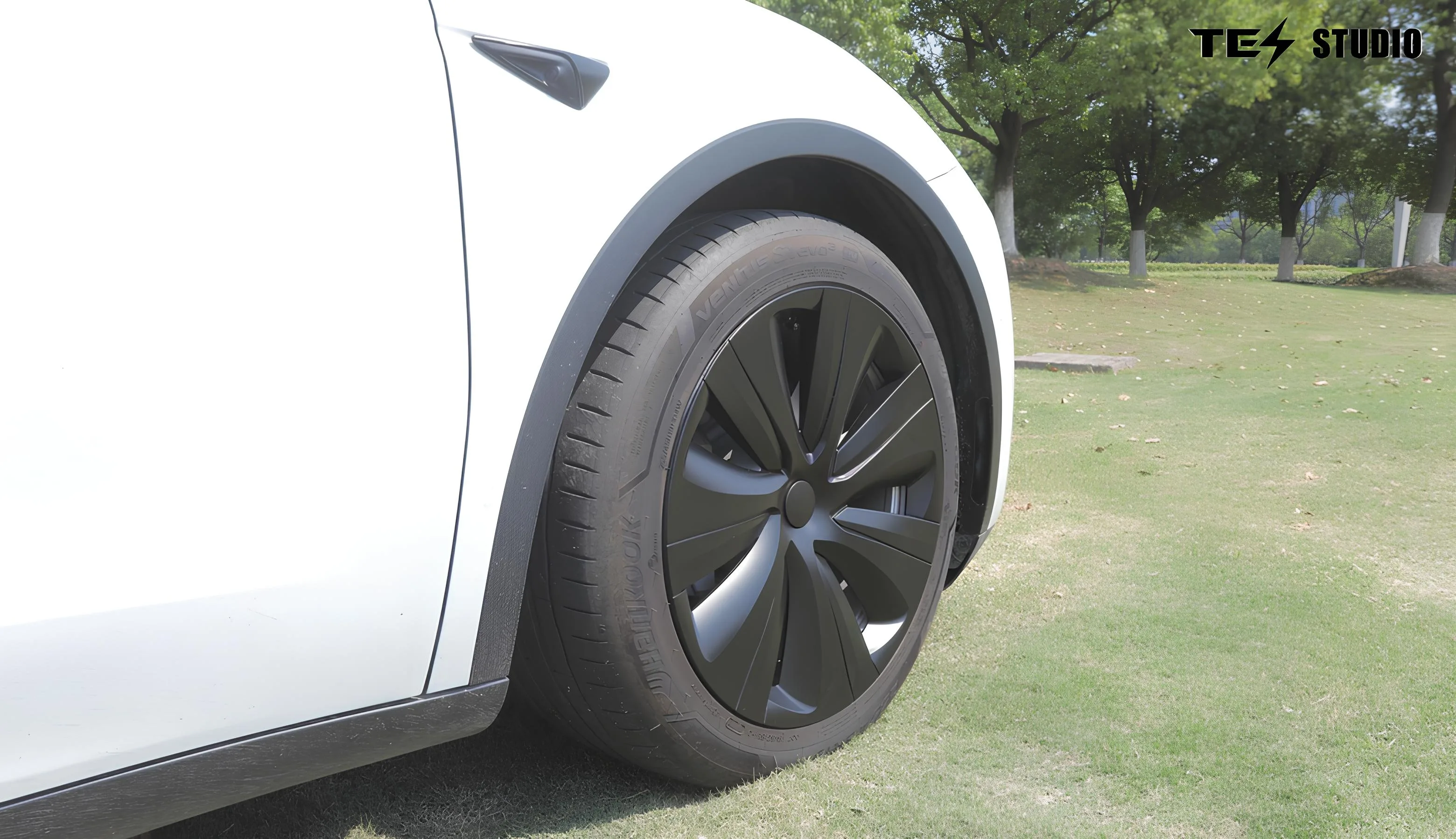 Tesla Rims Model Y Wheel Covers 19'' S Style Hub Caps Tesla Accessories Model Y Exterior Accessories Aapexgear®