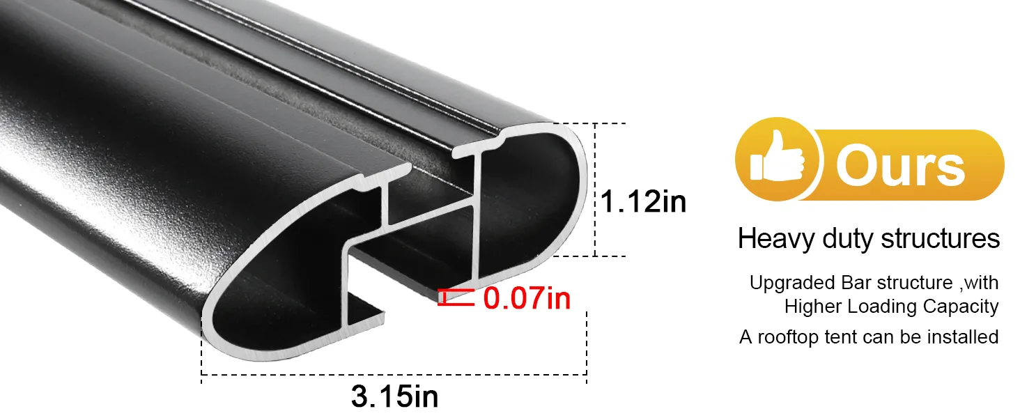 Roof Rack Cross Bars