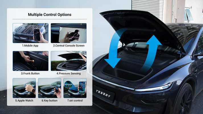 Electric Frunk System for Model Y Juniper | Hands-Free Automatic Opener
