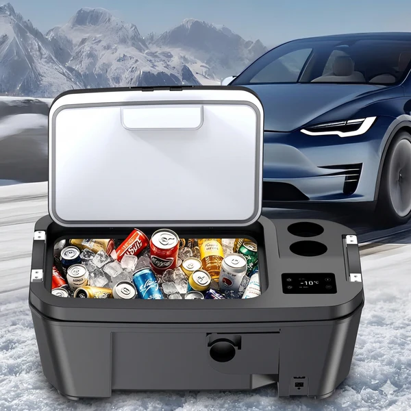 Tesla Model Y Front Trunk Built-in Refrigerator — Chill in Style, Wherever You Go