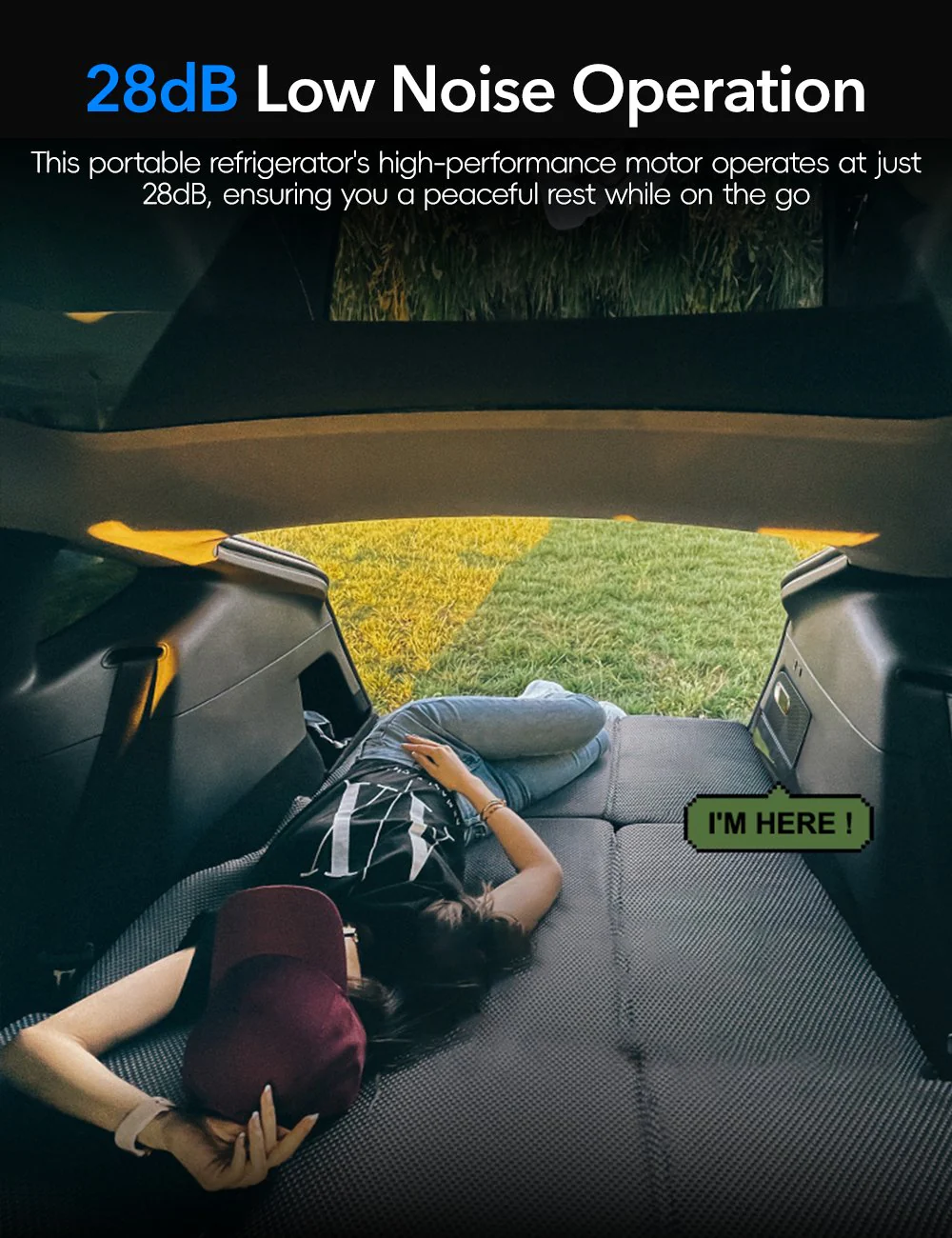 Rear Trunk On-Board Refrigerator for Model Y (5 Seaters)