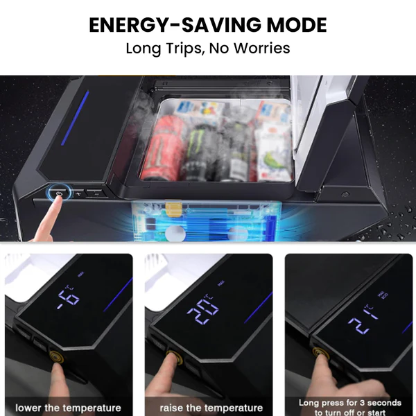 Cooler Fridge 18L Center Console Floor Refrigerator For Tesla Cybertruck